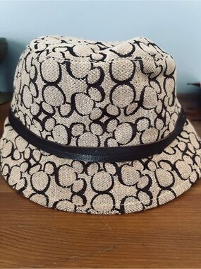 Disneyworld Bucket Hat with Classic Mickey logo design print